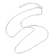 Латунные кабельные цепи ожерелья NJEW-JN04511-05-1
