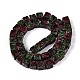 Окрашенная натуральная кунжутная яшма G-T139-8x8-32A-2