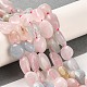Chapelets de perles en morganite naturelle G-Q1004-01B-4