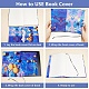 Couvertures de livres en polyester&nbsp;OFST-WH0009-008-4