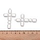 Большие подвески-кресты из нержавеющей стали 304 STAS-T067-41P-3