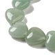 Natürlichen grünen Aventurin Perlen Stränge G-K335-01C-3