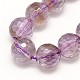 Natural Amethyst Round Bead Strands G-N0081-F9mm-27C-2
