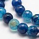 Natural Agate Bead Strands X-G-K166-07F-10mm-03-3
