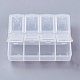 Polypropylene Plastic Bead Containers CON-I007-01-1