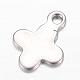 304 Stainless Steel Charms STAS-P051-07-2