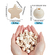 140pcs 2 Arten Holzperlen&nbsp;WOOD-SP0001-34-2