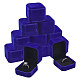 Square Velvet Ring Boxes VBOX-WH0002-01D-1