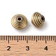Perlas de latón enchapadas en estante estilo tibetano KK-Q805-39AB-3