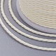 Round Waxed Polyester Cord YC-G006-01-1.0mm-16-2