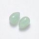 Imitation breloques de verre de jade GLAA-R211-03-F01-2