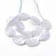 Calcédoine bleue naturelle chapelets de perles G-T105-15-2
