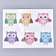 Kits de stickers diamant peinture bricolage pour enfants X-DIY-F051-12-2