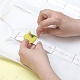 6 Stück 6 Farben Kunststoff-Patchwork-Werkzeuge&nbsp;TOOL-UN0001-66-5