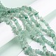 Natürlichen grünen Aventurin Perlen Stränge G-G011-06-4
