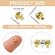 20Pcs 2 Colors Brass Crimp Beads KK-CJ0001-92-2