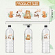 Adesivi adesivi per etichette di bottiglie DIY-WH0520-018-2