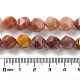 Fili di perline di giada naturale multi-tesoro G-G030-A06-02-5