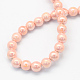 Perles rondes artisanales en porcelaine PORC-S490-12mm-06-2