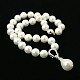 Collares de perlas shell NJEW-G048-5A-1