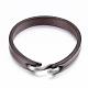 Cowhide Leather Bracelets BJEW-G575-09-3