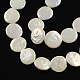 Hebras de perlas keshi de perlas barrocas naturales PEAR-Q004-18-1