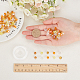 SUNNYCLUE DIY AB Color Plated Bead Stretch Bracelet Making Kits DIY-SC0001-40-3