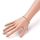 Bracelets de perles de nylon tressés réglables BJEW-JB05697-04-5