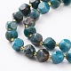 Natural Apatite Beads Strands G-A030-B20-8mm-A-3