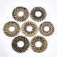 Reed caña hecha a mano / anillos de unión de ratán tejidos WOVE-T006-083-1