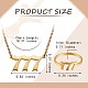 Angel Number Pendant Necklace & Open Cuff Ring JX201A-3