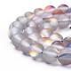 Chapelets de perles en pierre de lune synthétique G-R375-6mm-A14-1