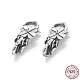 Thailand 925 Sterling Silver Lobster Claw Clasps STER-L055-052AS-1