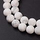Chapelets de perles en howlite naturelle G-G770-06-3