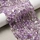Natürlichen Amethyst Perlen Stränge&nbsp;G-D324-01-1