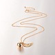 Eco-Friendly Brass Necklaces NJEW-J026-01-2