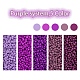 1900Pcs 5 Colors Baking Paint Glass Seed Beads SEED-YW0001-76E-2