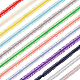 Fingerinspire 30 Yards 12 Farben elastischer Chinlon-Spitzenbesatz EW-FG0001-01-1