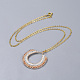 Handmade Japanese Seed Beads Pendant Necklaces NJEW-JN02432-02-1