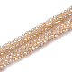 Glass Beaded Necklaces and Stretch Bracelets Jewelry Sets NJEW-S412-05-2