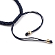 Adjustable Braided Nylon Thread Bracelet Making AJEW-JB00714-04-3