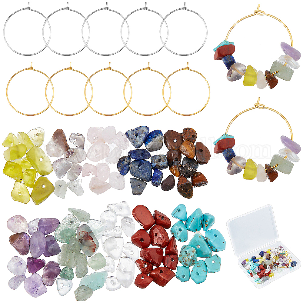 Kit De Broderie De Perles Violet – Fabrication De Bijoux, Broche Pendentif