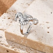Латунные регулируемые кольца для пальцев RJEW-D314-03P