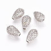 Стойки обшивки латунь филигранные бусины KK-D530-09P