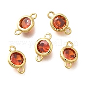 Подвески из латуни с кубическим цирконием KK-Q043-24G-02