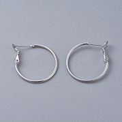 Латунные серьги обруча KK-I665-26B-P
