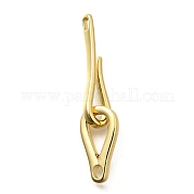 Латуни крюка и S-крючок застежки KK-S508-25G