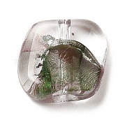 Прозрачные стеклянные бусины GLAA-B012-25