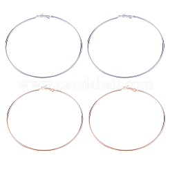 Серьги из латуни EJEW-CJ0002-01