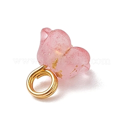 11шт акриловые цветочные подвески&nbsp;PALLOY-JF03584